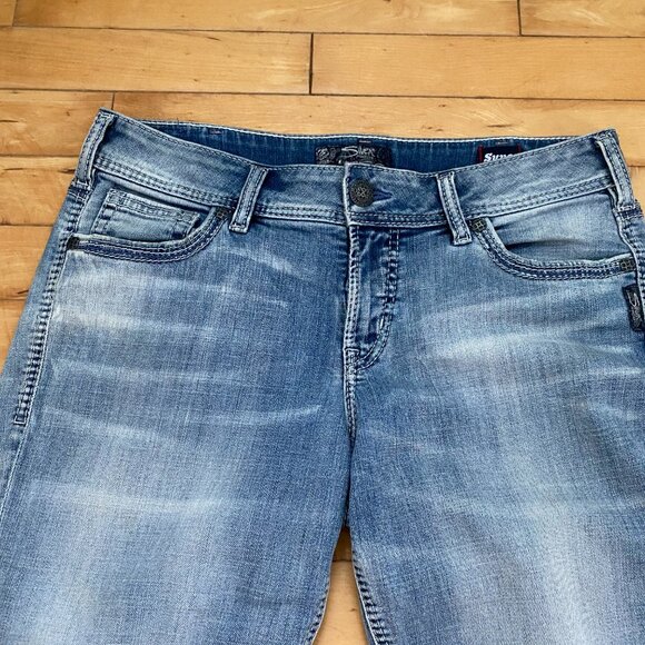 Women's Silver Jeans Suki Mid Capri - Picture 7 of 8